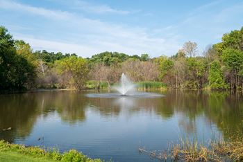 Wooded, landscaped community